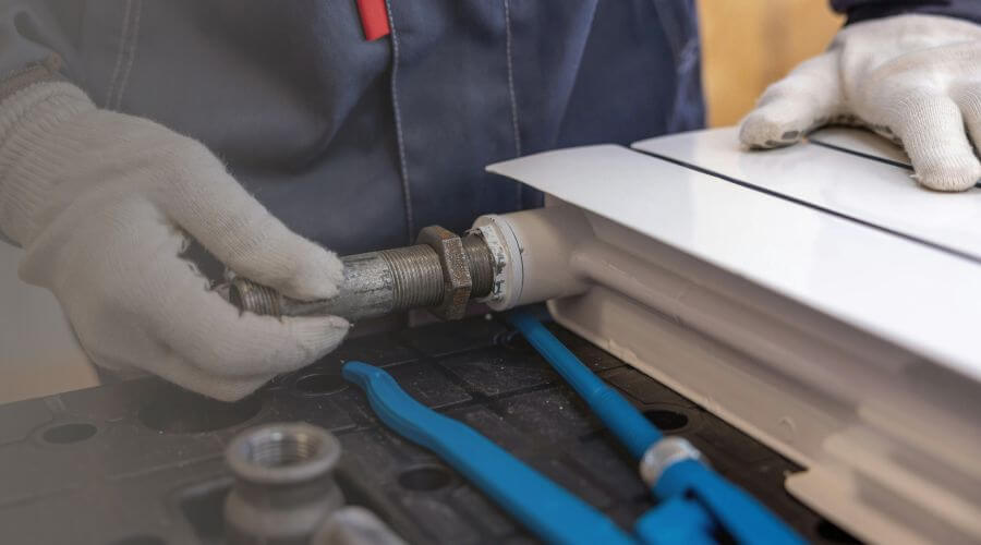 Professional water heater repair services in Linville, VA